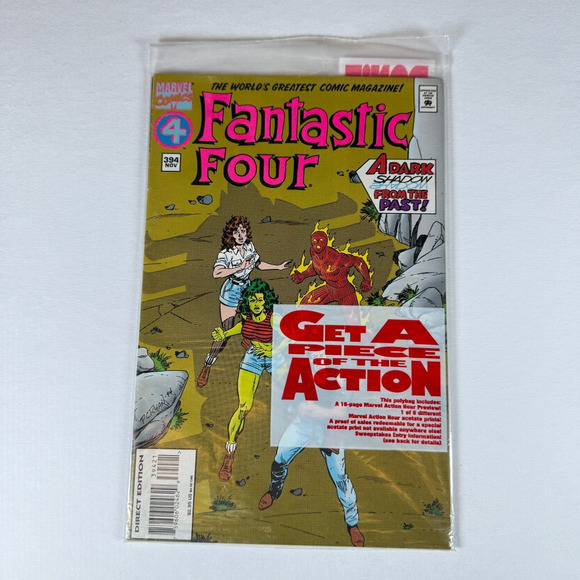 NEW Fantastic Four # 394 (Paul Ryan, Collector's Edition) (USA, 1994) SEALED - Picture 1 of 6